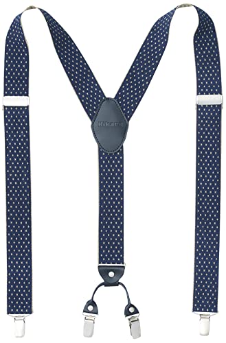 Bretelles homme large 3,5 cm avec 4 clips bretelles homme travail extra fort, élastique et