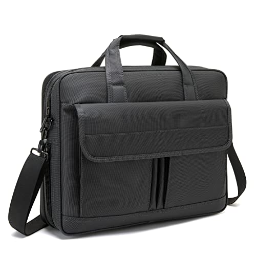 Oxford 15.6 Inch Laptop Bag, Expandable Bag Shoulder Bag Messenger Bag Computer Bag Handbag Laptop Briefcase Business Satchel Office Work Bag For Men Or Women… #TOP5