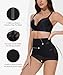 GYDEK Tummy Control Shapewear Panties for Women High Waisted Body Shaper Underwear Girdle Panty Seamless Shapewear Black