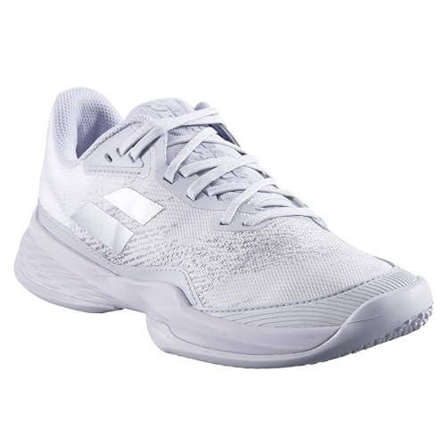 ???(Babolat) Women's Tennis Shoes, White x Gray (1072), 23.0 cm