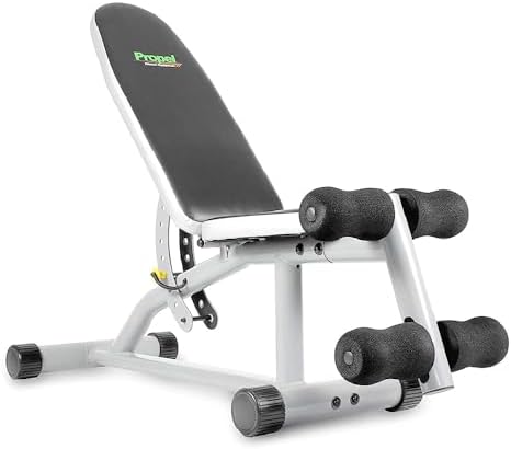 PowerMax Fitness BM-100A Adjustable Multi-functional Bench Press for ...