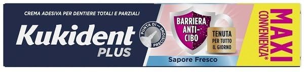 Kukident - Kukident Plus, pasta adhesiva, barrera antialimentos, sabor neutro, 57 g, 950221806