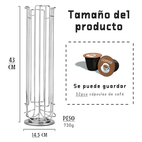Reviews de Soportes para cápsulas y bolsitas de café , tabla con los diez mejores. 20 Imagen adicional