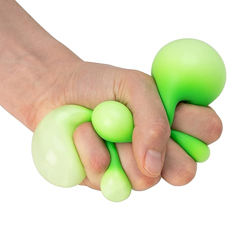 Tobar 38438 Neon-Quietschball, Verschiedene Designs und Farben, Small