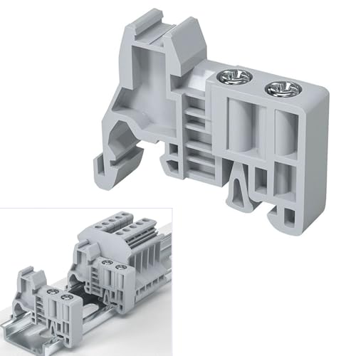 Pièces sécurisées pour douilles de rail fixe C45 DIN et support de bornier résistant x30