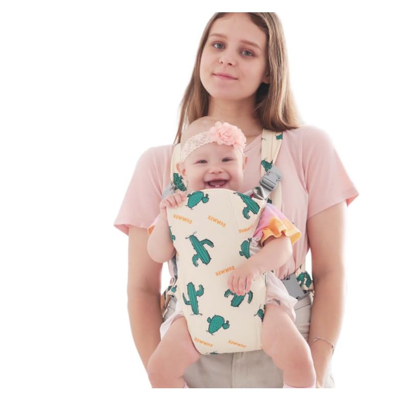 GOODOO Tiny Treasures Royal Hip Seat Baby Carrier with 4 Carry Positions, Baby Carrier with Hip seat for 6 to 24 Months Baby, Adjustable New-Born to Toddler Carrier, Max Weight Up to 15 Kgs (White)-image-15