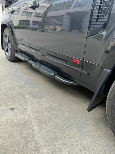 2PCS Aluminum Side Steps para Land Rover Defender 110 130 miniatura 6