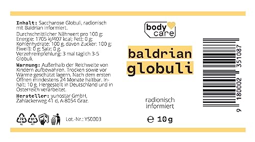 Schlaf Gut mit Baldrian I Aus Liebe zu sich selbst I vielseitige Anwendung von Baldrian mit Radonik vereint I Die Kraft der Natur!