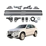 Marchepieds latéraux rétractables électriques haut de gamme compatibles avec BMW X5 2014-2018 for camions et SUV, marchepieds à déploiement automatique au design élégant, accessibilité améliorée au vé