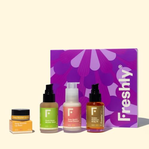 Freshly Cosmetics Cleansing & Body Care Essentials Cofre esenciales limpieza facial y cuidado corporal