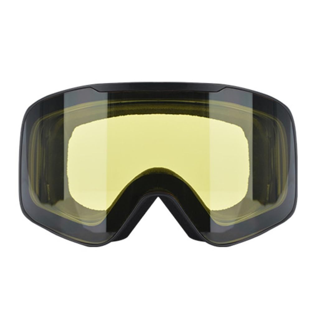 Masque De Ski Rabattable pour Hommes Et Femmes Verres Magnétiques Protection UV Antibuée pour Snowboard pour Adultes