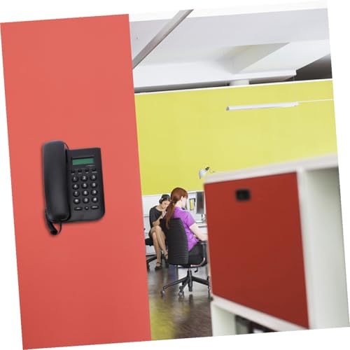 Teléfono analógico con cable sin pilas de diseño simple para uso diario 4