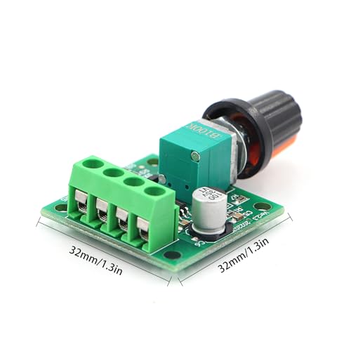 RioRand RR-PWM-15V Low Voltage Dc 1.8v 3v 5v 6v 12v Motor Speed Controller, 2A PWM - Thumbnail 2