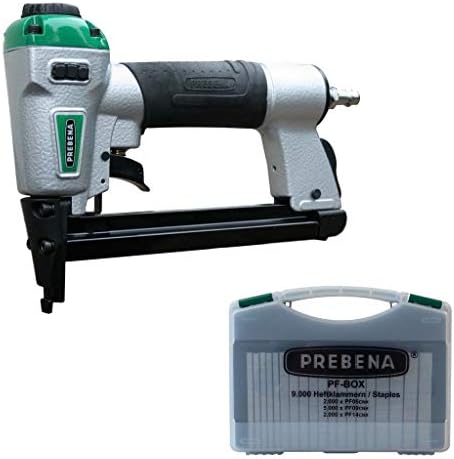 Prebena Dnpf16 Luftdruck Druckluftnagler Drucklufttacker Pf Box Heftklammern 9 000 Stk Amazon De Baumarkt 
