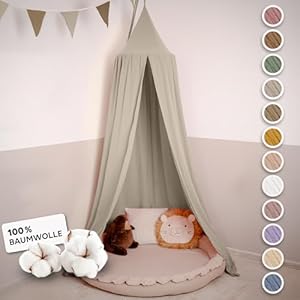 Lilimaus Betthimmel BH-BIG Beige Kinderzimmer