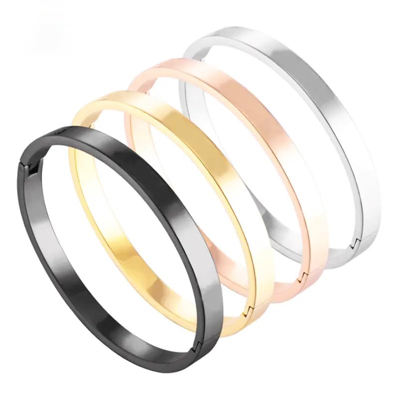 MIAMI Kada Bracelets for Men combo Boys brother boyfriend gents/Fashion Silver Rose Gold Kada for men Stylish/Black Bracelet for Men/Stainless Steel Kada for boys 4 Kadas Bracelet valentine M359 (B0CHQLQY1R) Amazon Price History, Amazon Price Tracker