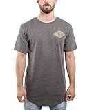 Blackskies Hero T-Shirt Gray Men's Longshirt Print BS - Large L