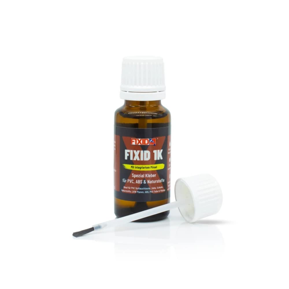 Colla monocomponente per riparazione gommoni, PVC, TPU, ABS e materiali naturali - FIXID 1K 1000ml