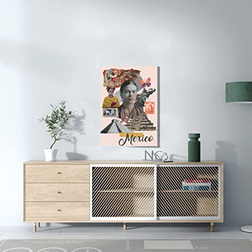 Carte postale Mexico pour mur vide : grand tableau décoratif résistant - 3