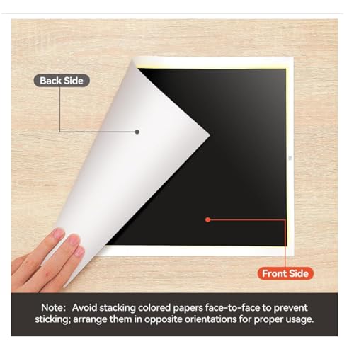 Papel de color para grabado en tazas de cerámica y vasos de vidrio 5