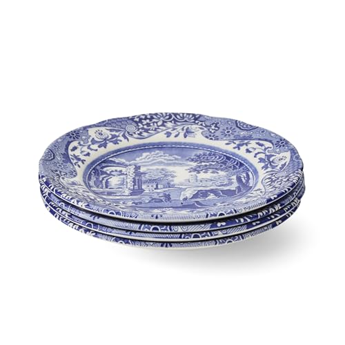 Spode BLI0160 Italian Bread and Butter Plate, Ceramic, Blue, White 1532474