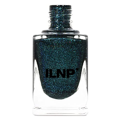 Image of ILNP Sweater Weather - Petrol Blue Holographic Nail Polish