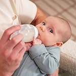 NUK First Choice Baby Bottles, 3+ Months, 300ml, Anti Colic Feeding Bottle, Temperature Control Indicator, Neutral, 3 Count