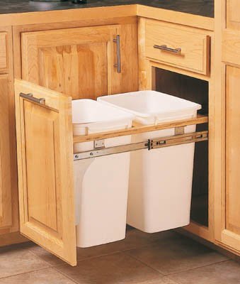 Door Mount 2 Bins 35 Quart