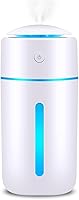 【2024新登場】 加湿器 卓上 小型 Type-C充電式 卓上加湿器 除菌 大容量350ML 超音波式加湿器 次亜塩素酸水対応 車載加湿器 静音 持ち運び便利 軽量 コンパクト コードレス 2段階ミスト 7色LEDライト 乾燥対策...