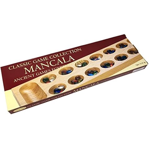 Classic Game Collection Deluxe Wood Mancala Cover
