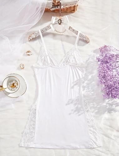 Image of Avidlove Women's Lingerie Sexy Nightwear Spaghetti Strap Nightgown Babydoll Chemise