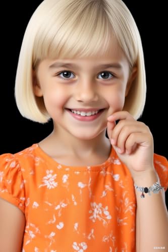 Kawaii Cartoon Bracelet for Women & Girls – Adjustable Stainless Steel Cute Charm Bracelet | Sparkling Crystal Beads, Hypoallergenic, Gift-Ready (6 Styles)4