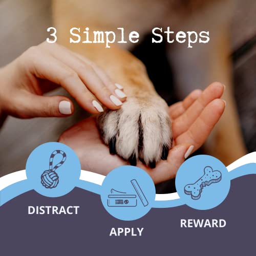 100 % natürlicher Hunde-Nasen- und Pfotenbalsam-Pfotenschutz,Pfotenbalsam für Hunde,Hundepfotenpflege Hundepfotenbalsam spendet Feuchtigkeit und pflegt und lindert trockene und rissige Pads (30 ml)