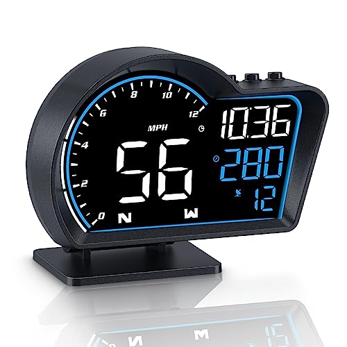 SinoTrack HUD Digital GPS Speedometer for Car Universal Heads Up Display Oversize Screen Large LCD...