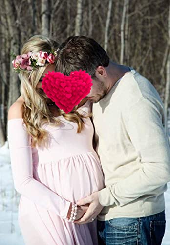 Women Flower Crown Bridal Flower Headband Hair Wreath Floral Headpiece Halo Boho With Ribbon Wedding Party Festival Photos Pink By Vivivalue #TOP7