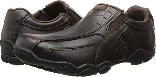 Skechers Men's Diameter-Nerves Loafer, dkbr, 8.5 Medium US2
