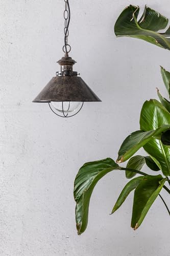Faro Barcelona Lampada Sospesa Nautica In Look Anticato, 34,5 Cm - 3