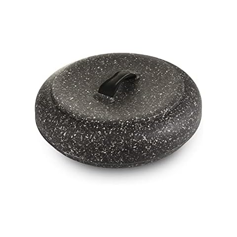 Dexas Microwavable Tortilla Warmer, 8.5"x 8.5"x 2.5" Granite Pattern.Ideal for tortillas, breads, pancakes, pita bread, corn breads Cover