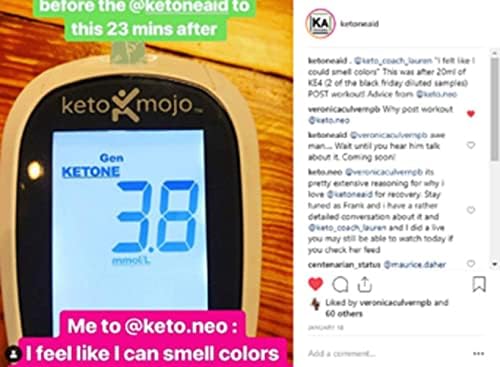 KetoneAid KE4 Pro Ketone Ester Drink | Not a Ketone Salt, No Sugar, No Caffeine | Exogenous D-BHB Ester | 12 Serving Per Bottle (3 Count) 4 KetoneAid KE4 Pro Ketone Ester Drink | Not a Ketone Salt, No Sugar, No Caffeine | Exogenous D-BHB Ester | 12 Serving Per Bottle (3 Count)