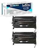 LCL Cartouche de Toner Compatible 59A 59X CF259A CF259X (sans Puce) (2 Noir) Remplacement pour HP Laserjet Pro M404 M404dw M404dn M404n HP Laserjet Pro M428 M428dw M428fdw M428fdn Pro M304