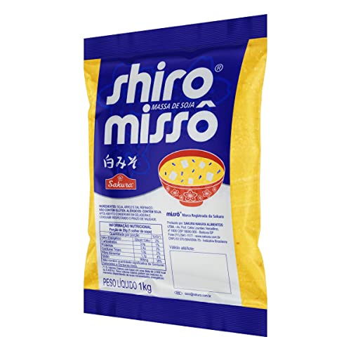 Massa de Soja Shiro, Marrom, Missô 1000 g