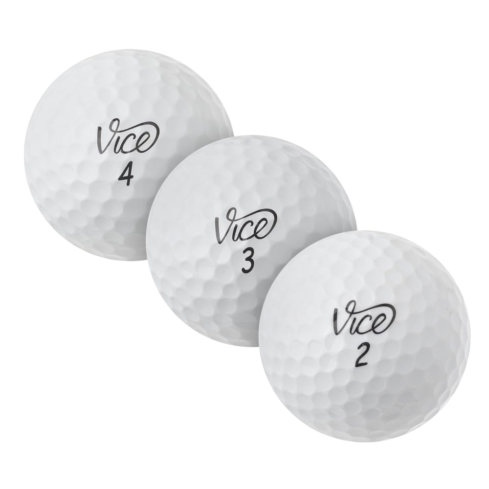 50 Vice Golf Lakeballs Grade A - gebrauchte Golfbälle
