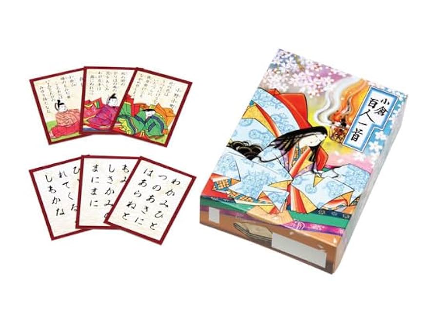 将軍党製　小倉百人一首　佳風 昭和レトロ 将軍堂 小倉百人一首 佳鳳 歌留多 dbsy13315-g | こ