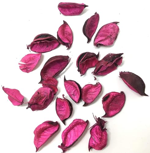 Image of Decorative Vanilla Scented Dried Flowers Home Fragrance Sachet of Petal Potpourri Bags (Pink, 500gm)