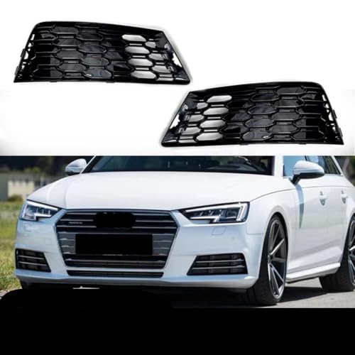 Grille de phares antibrouillard pour A4 B9 2016-2017 pare-chocs avant