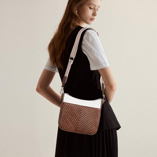 Image of GOIACII Crossbody Bags for Women Travel Purses Leather Handbags Medium Shoulder Bag with Adjustable Strap