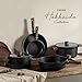 CAROTE Nonstick Pots and Pans, Induction Titanium Cookware Set 16pcs Kitchen Cooking Sets, Pot and Pan Non Stick w/Frying pan (PFOS, PFOA Free)