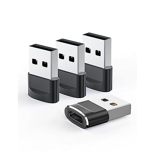 JingLeXin Adaptador USB para USB C pacote com 4, USB C fêmea para carregador macho tipo C conversor para Apple Watch Ultra iWatch 7 8 SE, iPhone 14 13 12 15 Pro Plus Max Mini, AirPods, iPad Air,