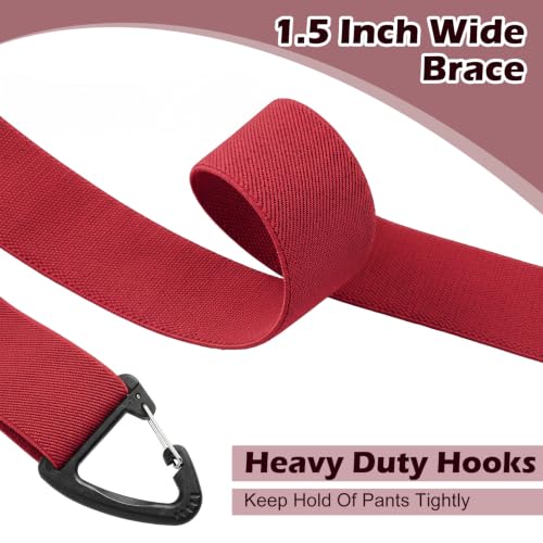 Image of Sintege X Back Hidden Suspenders for Men 1.5 Inch