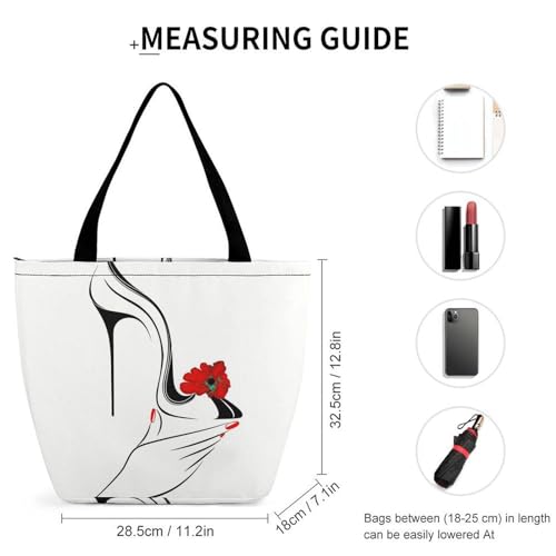 Sac à main femme grand format anti-encombrement pour shopping et voyage